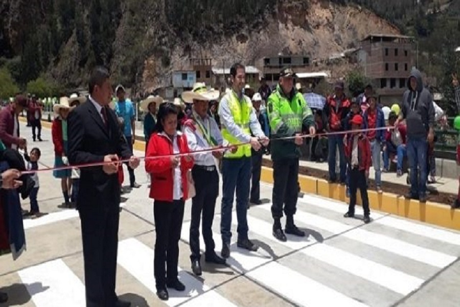 La Libertad: Inauguran nuevas pistas y veredas en Sanagorán ejecutadas vía Obras por Impuestos